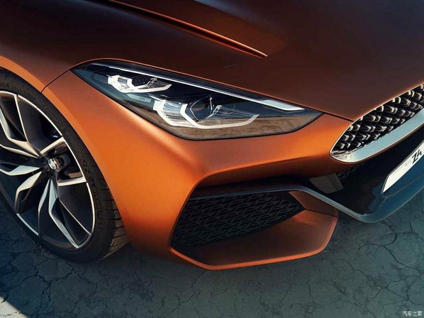 BMW Z4 概念轿跑官图临发布前提早泄露！帅到没朋友！ 39595