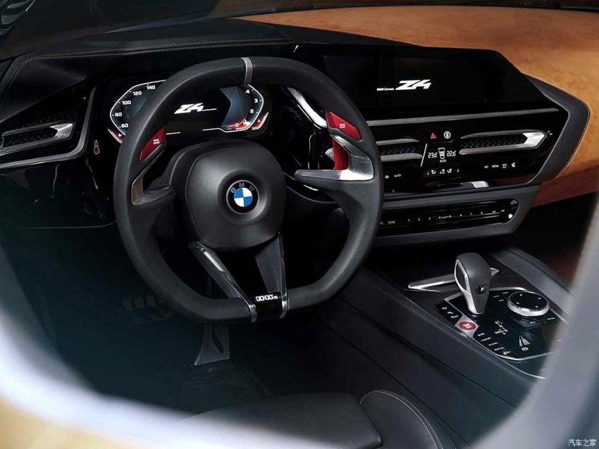 BMW Z4 概念轿跑官图临发布前提早泄露！帅到没朋友！ 39597