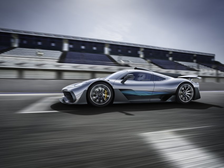 能在路上开的 F1, Mercedes-AMG Project One 顶级超跑诞生! 马力破千匹, 0-200 km/h只需6秒, 极速超过350 km/h! 41386
