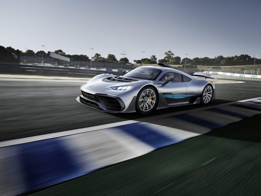 能在路上开的 F1, Mercedes-AMG Project One 顶级超跑诞生! 马力破千匹, 0-200 km/h只需6秒, 极速超过350 km/h! 41394
