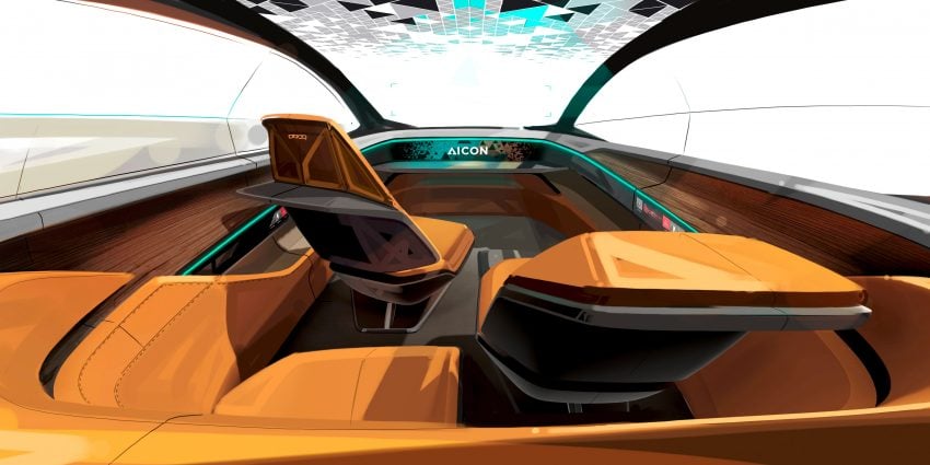 法兰克福车展: Audi Aicon Concept, Lvl 5 级别自动驾驶 ! 41476
