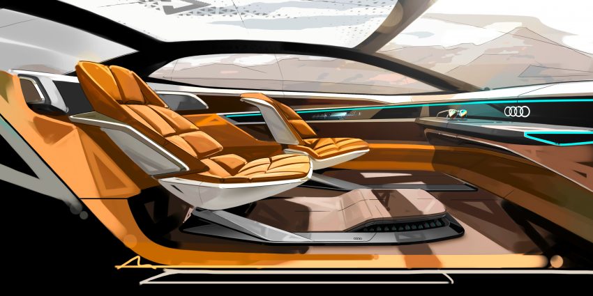 法兰克福车展: Audi Aicon Concept, Lvl 5 级别自动驾驶 ! 41477