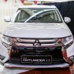 Mitsubishi Outlander 本地组装 2.0 4WD，售价RM140k。