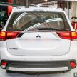 Mitsubishi Outlander 本地组装 2.0 4WD，售价RM140k。