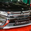 Mitsubishi Outlander 本地组装 2.0 4WD，售价RM140k。