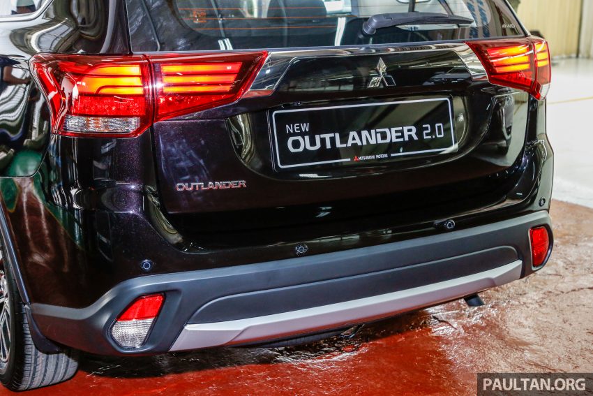 Mitsubishi Outlander 本地组装 2.0 4WD，售价RM140k。 41645