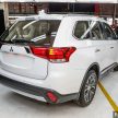 Mitsubishi Outlander 本地组装 2.0 4WD，售价RM140k。