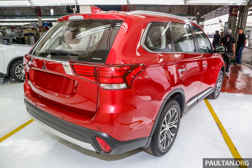 Mitsubishi Outlander 本地组装 2.0 4WD，售价RM140k。 41630