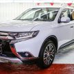 Mitsubishi Outlander 本地组装 2.0 4WD，售价RM140k。