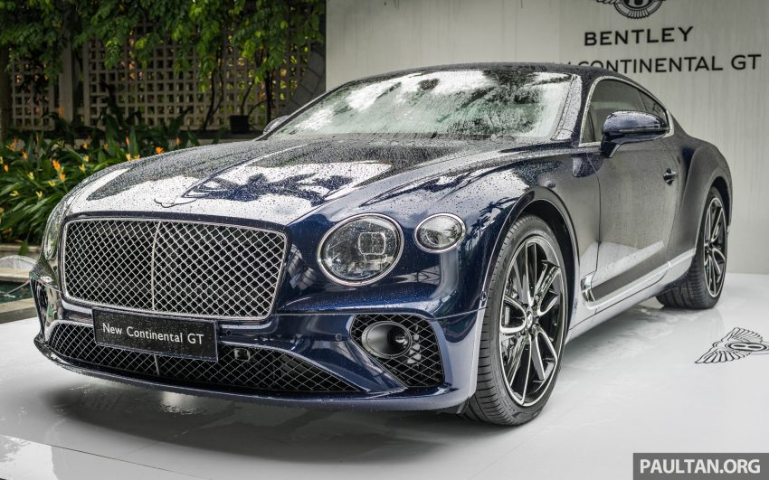 面世才一周，全新 Bentley Continental GT 新加坡预览。 42362