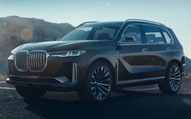 BMW X7 Concept 官图泄露，插电式混合动力七座SUV！