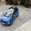 Ford EcoSport 欧规版小改款发表，新增运动型ST-Line。