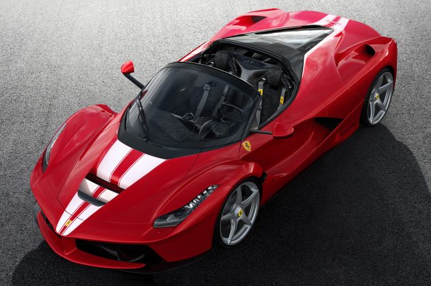 Ferrari 拍卖第210辆 LaFerrari Aperta 捐赠救助儿童机构!