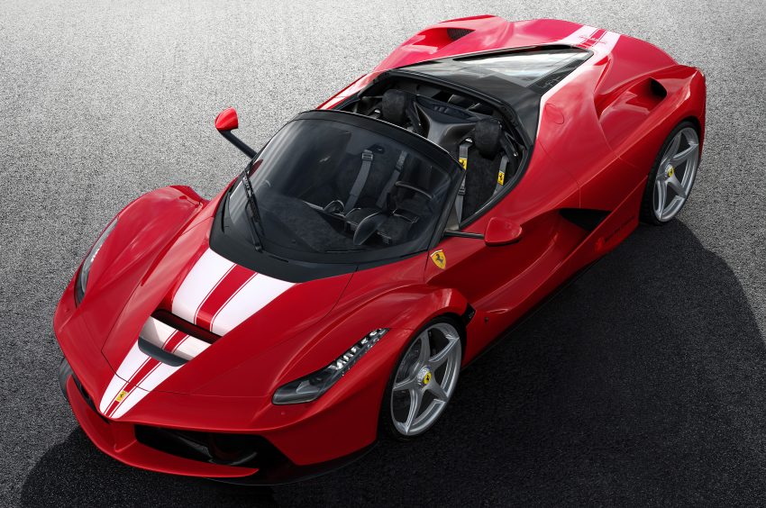 Ferrari 拍卖第210辆 LaFerrari Aperta 捐赠救助儿童机构! 40799