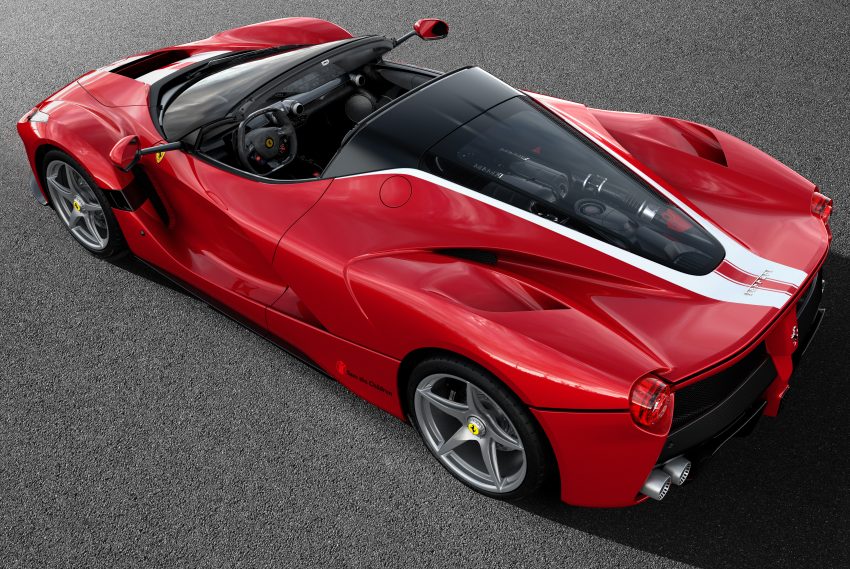 Ferrari 拍卖第210辆 LaFerrari Aperta 捐赠救助儿童机构! 40800