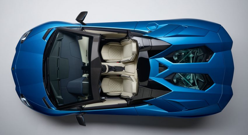 740 hp，可以战斗，也可以很优雅！敞篷版 Lamborghini Aventador S Roadster 官图发布，法兰克福车展亮相！ 41107