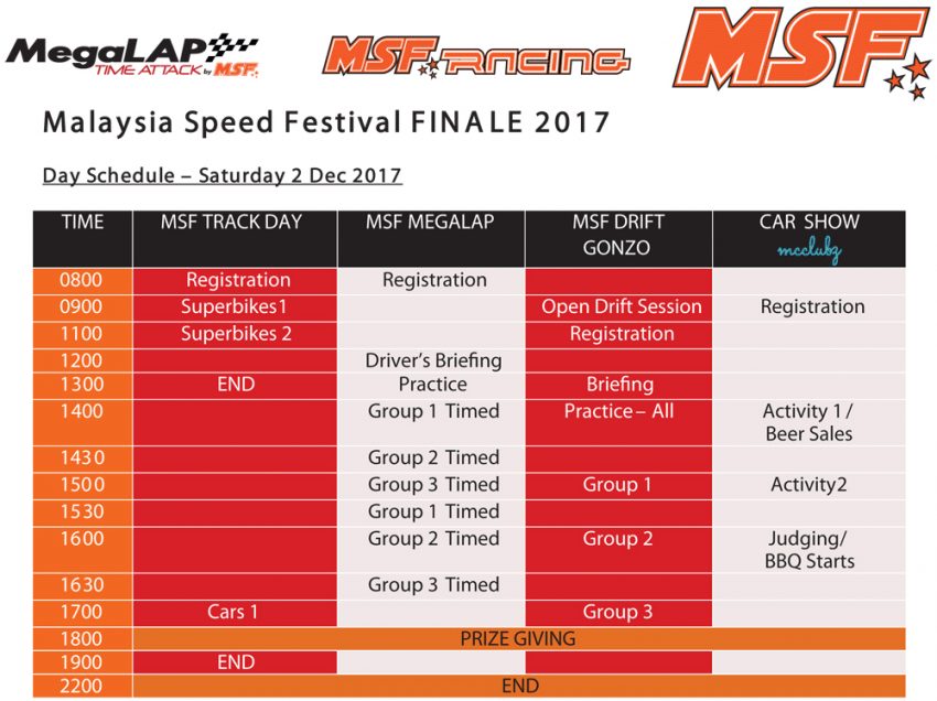 大马速度节 MSF 赛车运动，决赛圈12月2日及3日开跑！ 42917