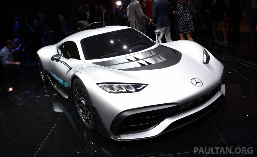 能在路上开的 F1, Mercedes-AMG Project One 顶级超跑诞生! 马力破千匹, 0-200 km/h只需6秒, 极速超过350 km/h! 41396