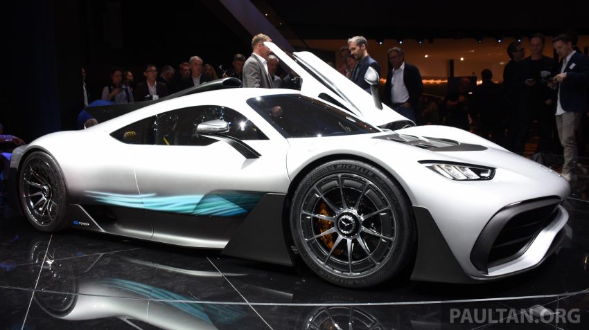 能在路上开的 F1, Mercedes-AMG Project One 顶级超跑诞生! 马力破千匹, 0-200 km/h只需6秒, 极速超过350 km/h! 41405