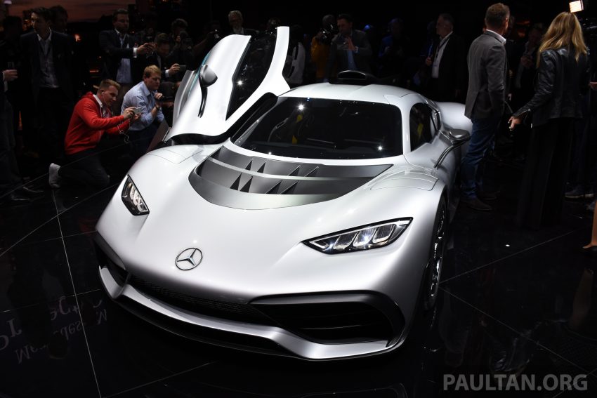 能在路上开的 F1, Mercedes-AMG Project One 顶级超跑诞生! 马力破千匹, 0-200 km/h只需6秒, 极速超过350 km/h! 41413