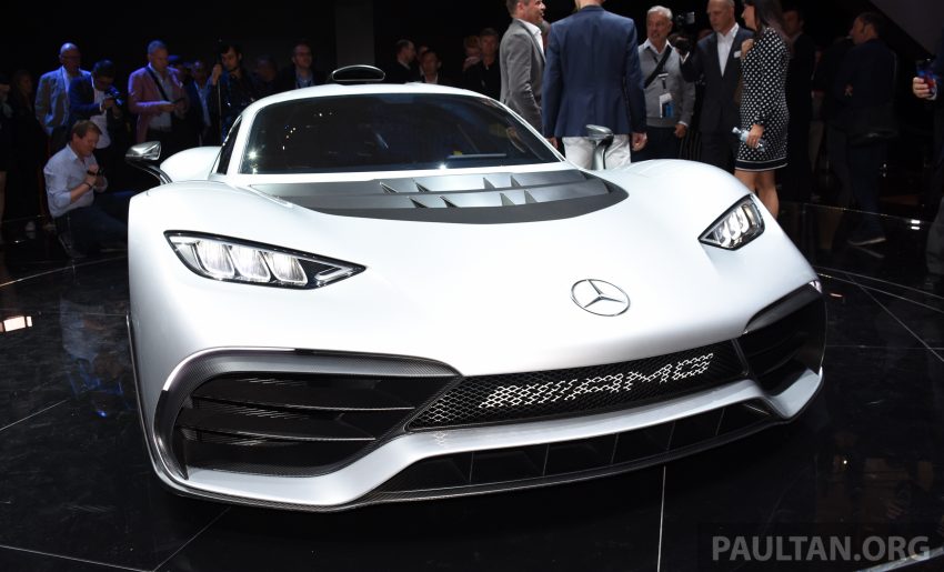 能在路上开的 F1, Mercedes-AMG Project One 顶级超跑诞生! 马力破千匹, 0-200 km/h只需6秒, 极速超过350 km/h! 41400