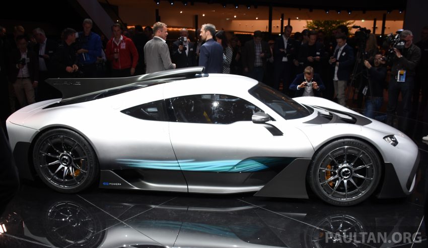 能在路上开的 F1, Mercedes-AMG Project One 顶级超跑诞生! 马力破千匹, 0-200 km/h只需6秒, 极速超过350 km/h! 41401