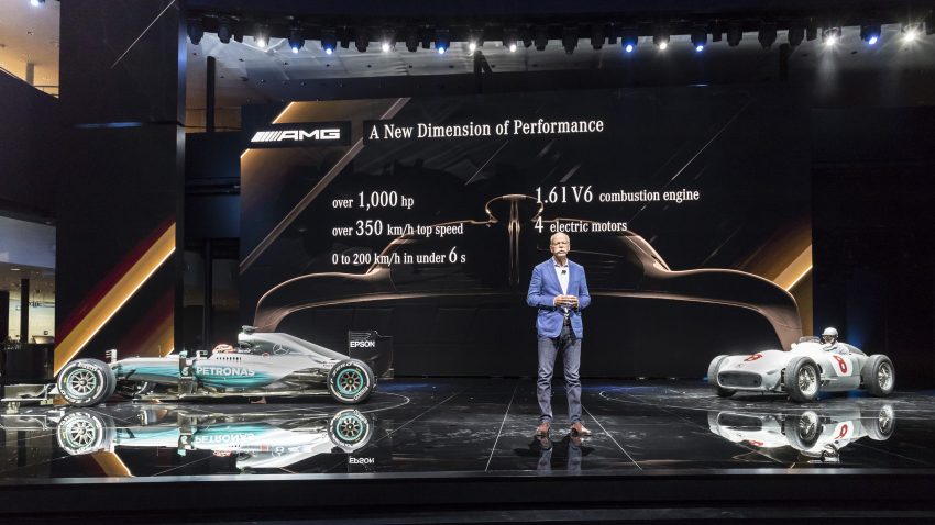 能在路上开的 F1, Mercedes-AMG Project One 顶级超跑诞生! 马力破千匹, 0-200 km/h只需6秒, 极速超过350 km/h! 41424
