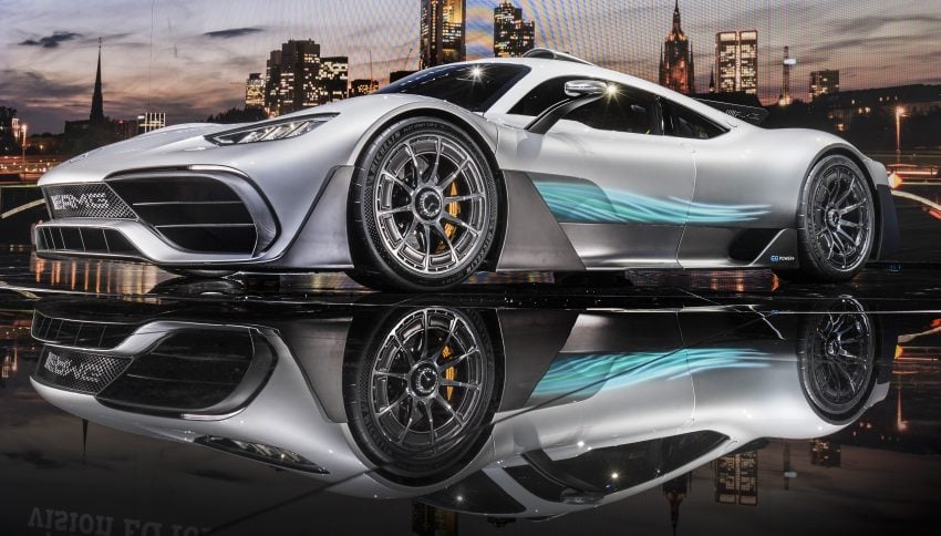 能在路上开的 F1, Mercedes-AMG Project One 顶级超跑诞生! 马力破千匹, 0-200 km/h只需6秒, 极速超过350 km/h! 41434