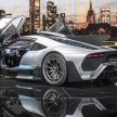 能在路上开的 F1, Mercedes-AMG Project One 顶级超跑诞生! 马力破千匹, 0-200 km/h只需6秒, 极速超过350 km/h!