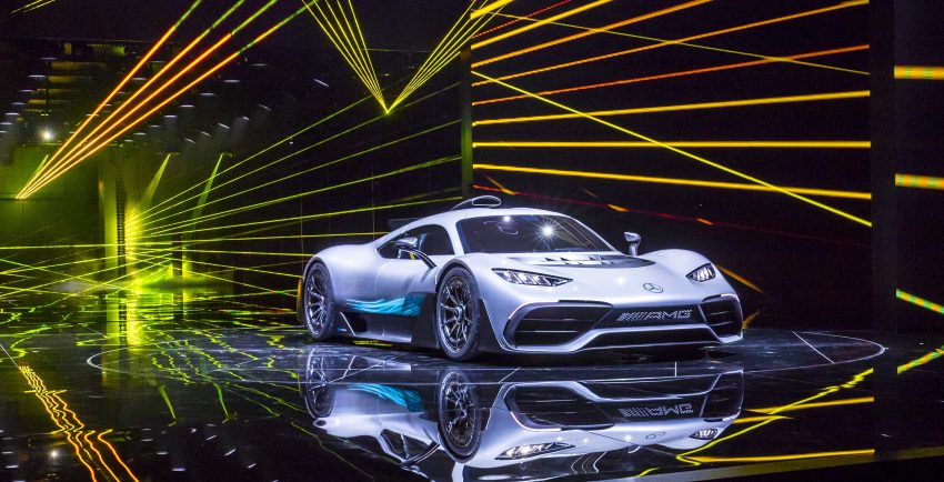 能在路上开的 F1, Mercedes-AMG Project One 顶级超跑诞生! 马力破千匹, 0-200 km/h只需6秒, 极速超过350 km/h! 41425