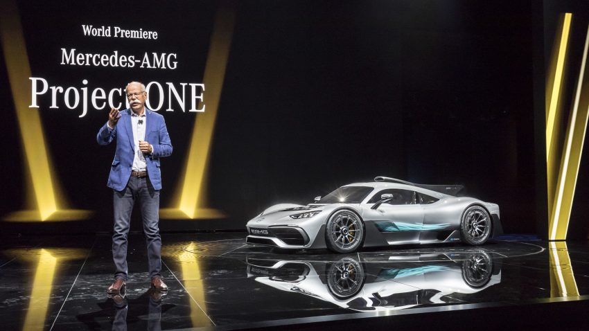 能在路上开的 F1, Mercedes-AMG Project One 顶级超跑诞生! 马力破千匹, 0-200 km/h只需6秒, 极速超过350 km/h! 41428
