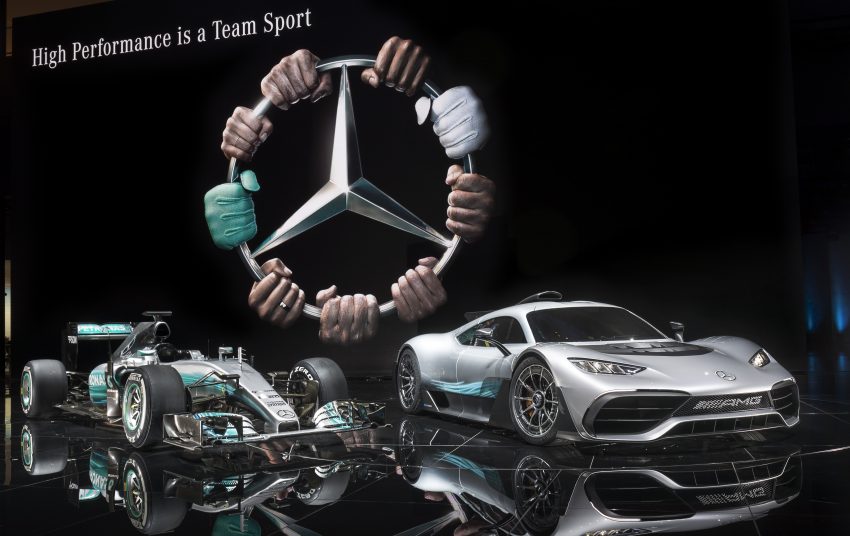 能在路上开的 F1, Mercedes-AMG Project One 顶级超跑诞生! 马力破千匹, 0-200 km/h只需6秒, 极速超过350 km/h! 41431