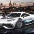 能在路上开的 F1, Mercedes-AMG Project One 顶级超跑诞生! 马力破千匹, 0-200 km/h只需6秒, 极速超过350 km/h!