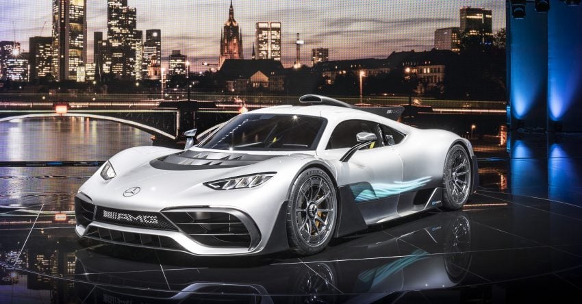能在路上开的 F1, Mercedes-AMG Project One 顶级超跑诞生! 马力破千匹, 0-200 km/h只需6秒, 极速超过350 km/h! 41432
