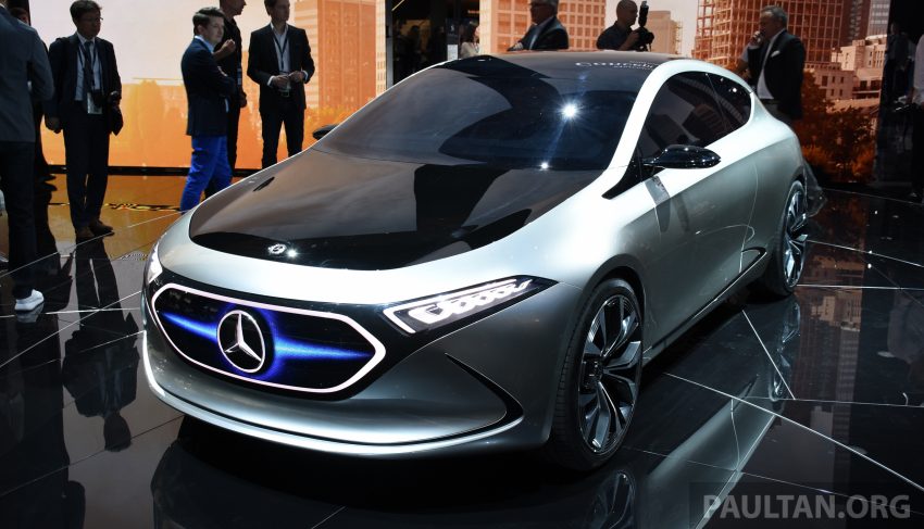 法兰克福车展: Mercedes-Benz Concept EQ A 正式亮相！ 41572