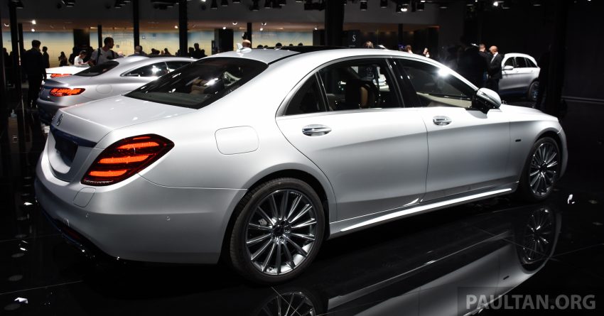 法兰克福车展: Mercedes-Benz S560e, 50公里电动航程！ 41610