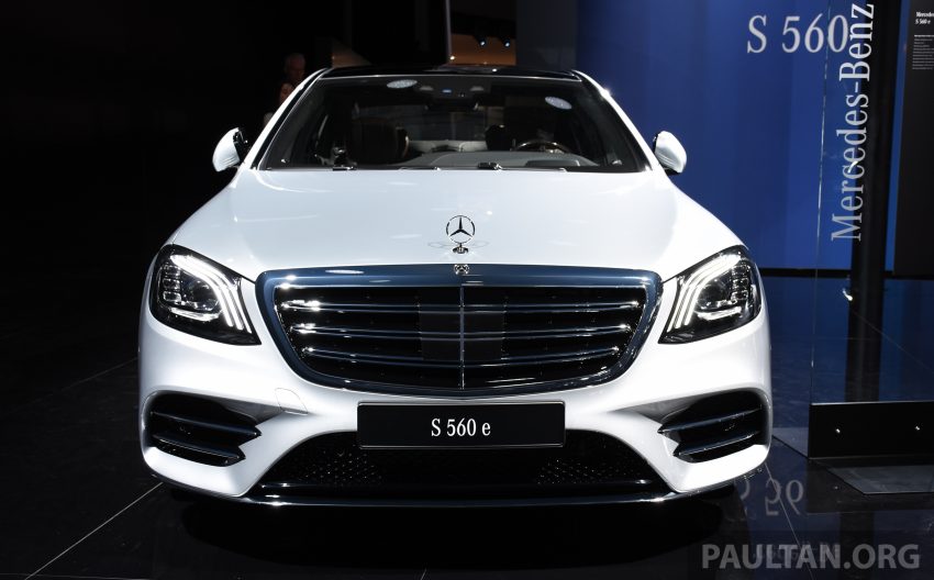 法兰克福车展: Mercedes-Benz S560e, 50公里电动航程！ 41611