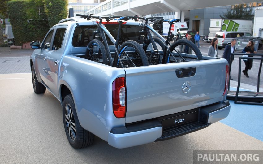 Mercedes-Benz X-Class 现身法兰克福，带你看实照。 42901