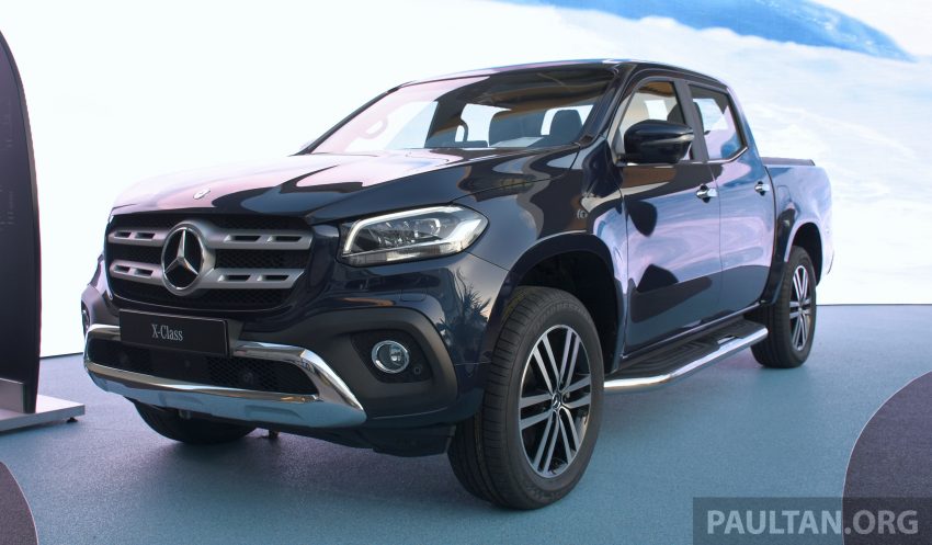 Mercedes-Benz X-Class 现身法兰克福，带你看实照。 42866