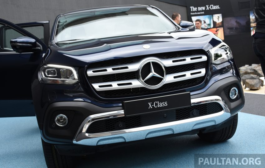 Mercedes-Benz X-Class 现身法兰克福，带你看实照。 42869