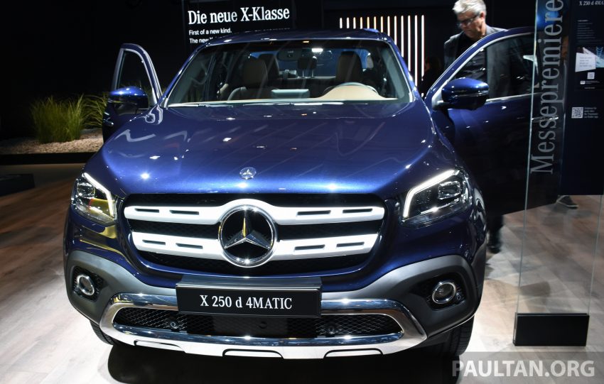 Mercedes-Benz X-Class 现身法兰克福，带你看实照。 42893