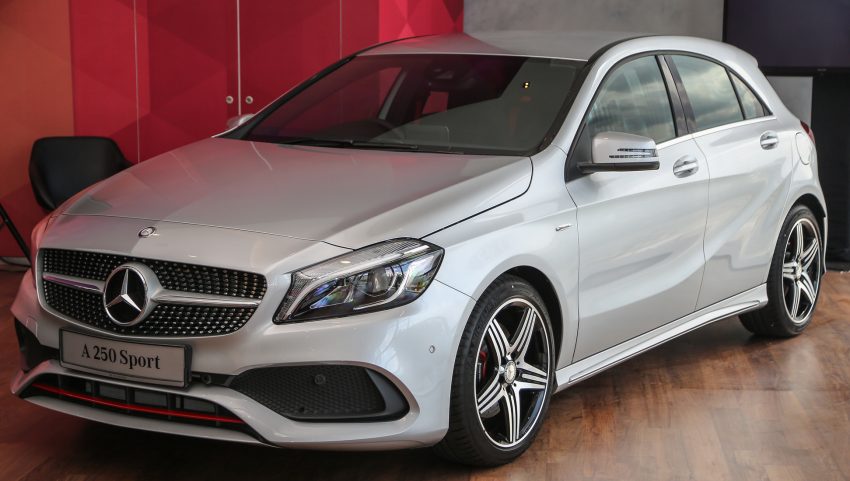 本地 Mercedes-Benz A 250 Sport 涨价一万至25万令吉，C-Class Coupe 改搭九速自排变速箱，涨价2,000令吉。 43127