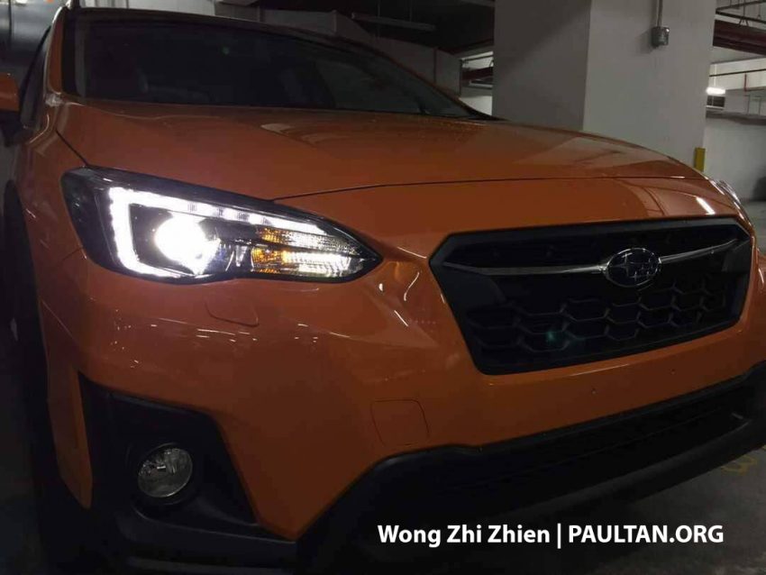 全新 Subaru XV 再次无伪装现身公路，配备相当丰富。 42201