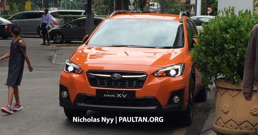 全新 Subaru XV 再次无伪装现身公路，配备相当丰富。 42193