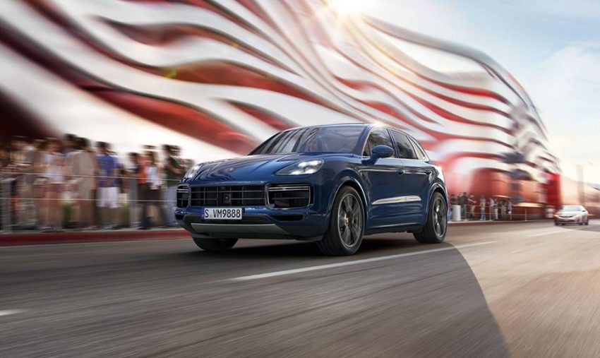 全新 Porsche Cayenne Turbo 法兰克福亮相，4.0L V8双涡轮增压引擎，550匹马力、770Nm扭力，4.1秒破百！ 41773
