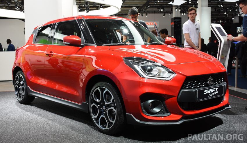 法兰克福车展: 全新 Suzuki Swift Sport 发布, 只重970kg ! 41692