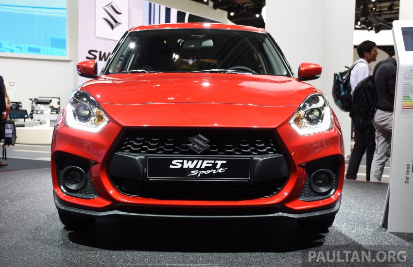 法兰克福车展: 全新 Suzuki Swift Sport 发布, 只重970kg ! 41695