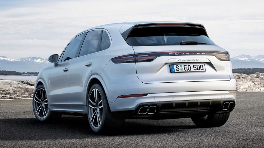 全新 Porsche Cayenne Turbo 法兰克福亮相，4.0L V8双涡轮增压引擎，550匹马力、770Nm扭力，4.1秒破百！ 41756
