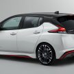 原厂释出官图, Nissan Leaf Nismo Concept, 运动风 EV！