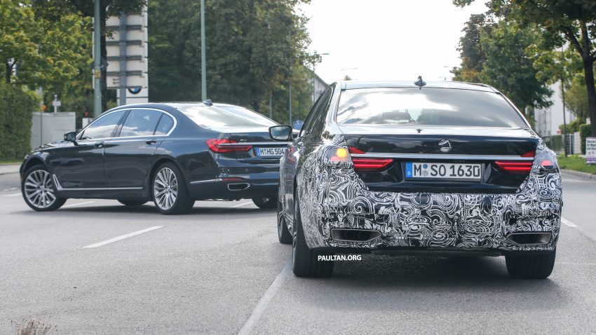 BMW 7 Series 小改款在即，欧洲实车测试谍照曝光。 43821